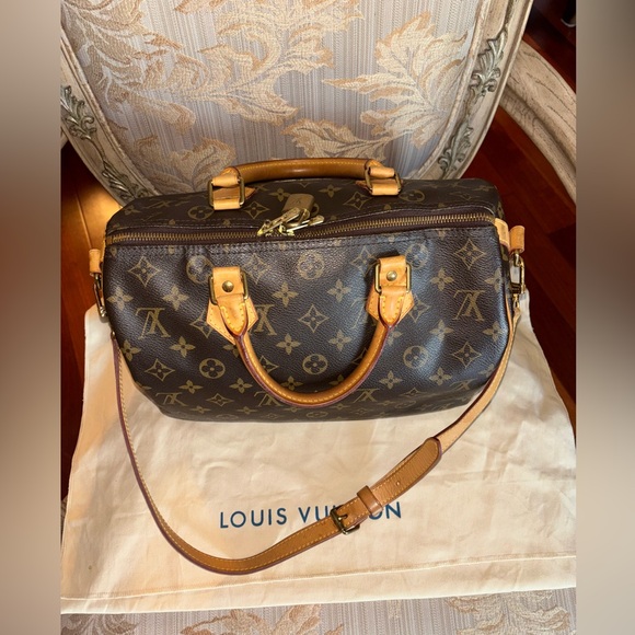 Louis Vuitton Bandolier Speedy 30 Handbag - Picture 1 of 12